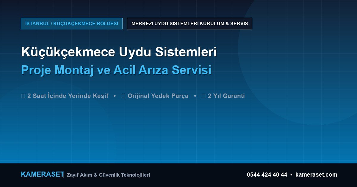 Küçükçekmece Uydu Sistemleri: Proje Montajı ve Arıza Servisi — Güvenlik Sistemleri Rehberi