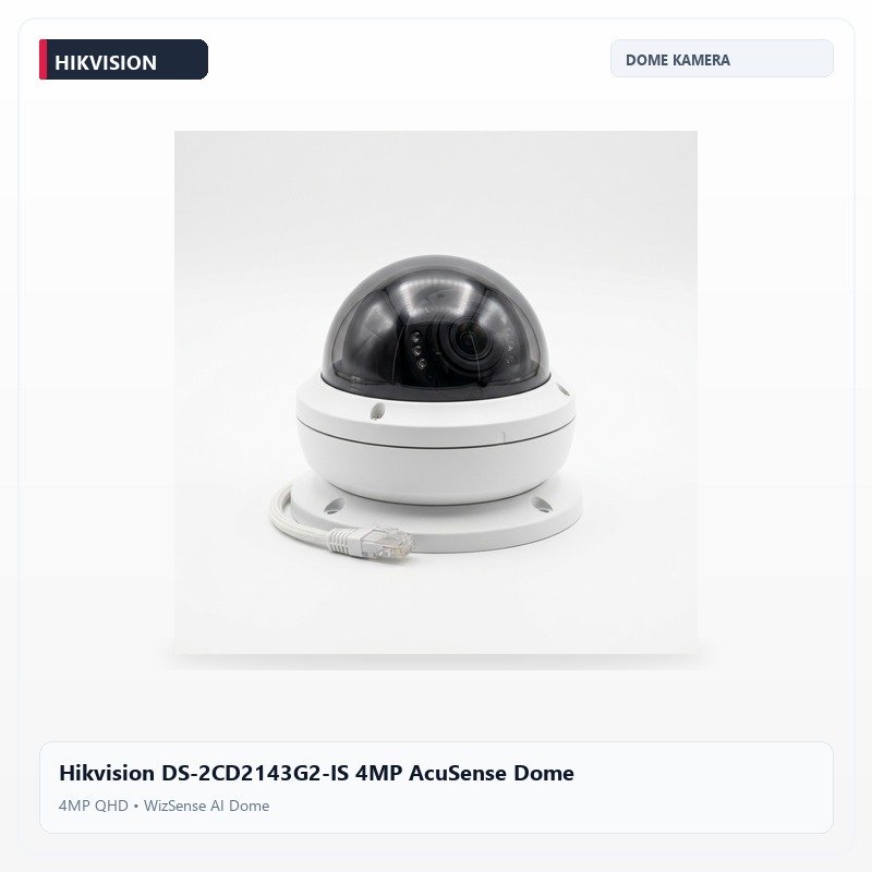 Hikvision DS-2CD2143G2-IS 4MP AcuSense Dome