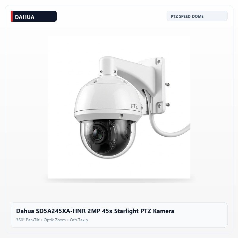 Dahua SD5A245XA-HNR 2MP 45x Starlight PTZ Kamera