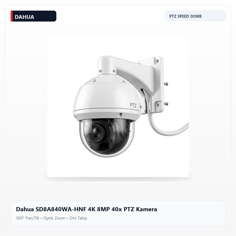 Dahua SD8A840WA-HNF 4K 8MP 40x PTZ Kamera