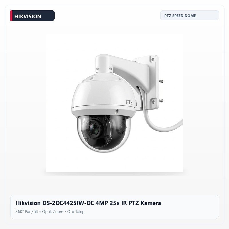 Hikvision DS-2DE4425IW-DE 4MP 25x IR PTZ Kamera