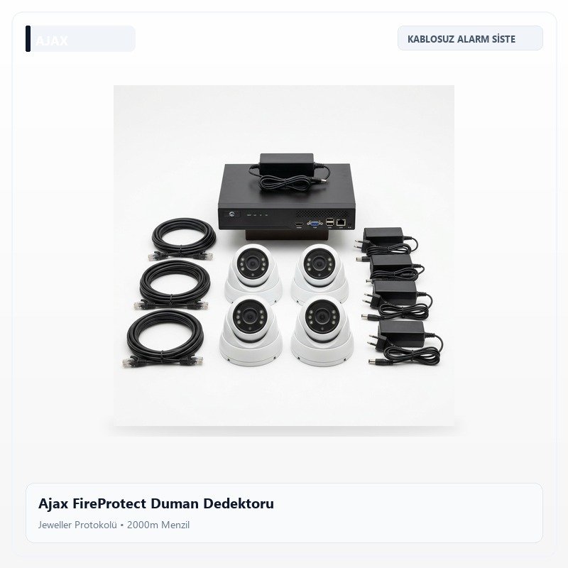 Ajax FireProtect Duman Dedektoru