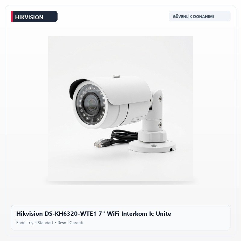 Hikvision DS-KH6320-WTE1 7" WiFi Interkom Ic Unite