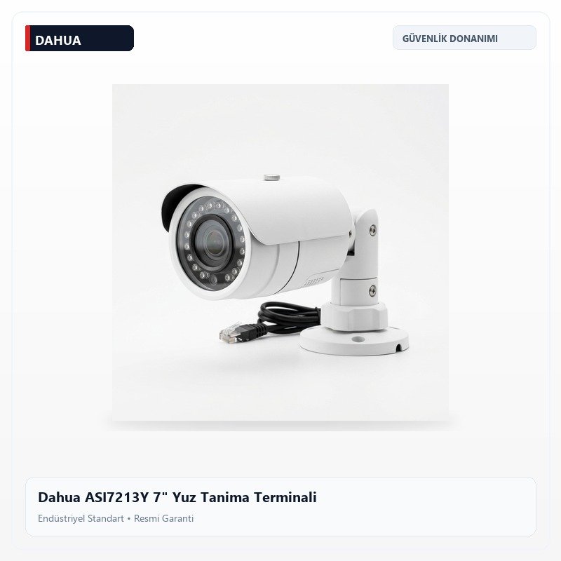 Dahua ASI7213Y 7" Yuz Tanima Terminali