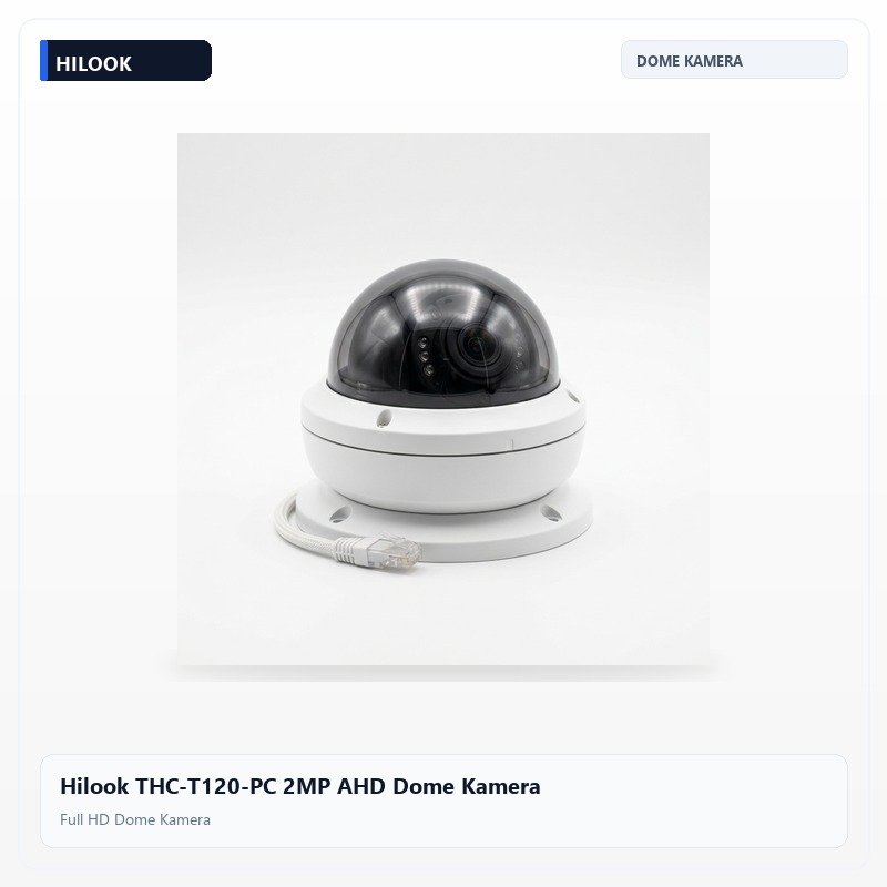Hilook THC-T120-PC 2MP AHD Dome Kamera