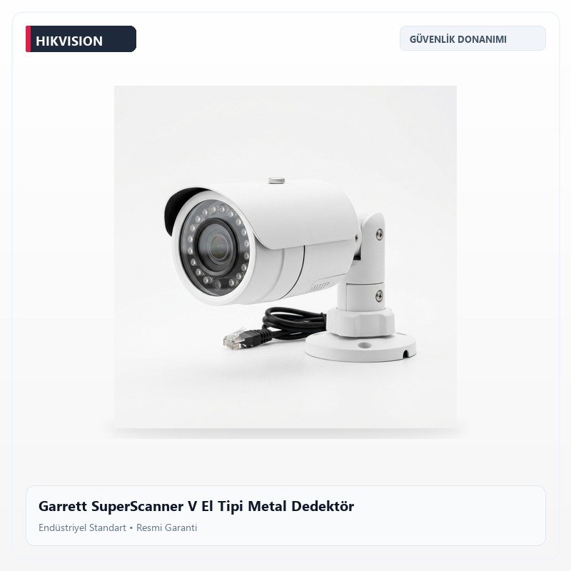 Garrett SuperScanner V El Tipi Metal Dedektör