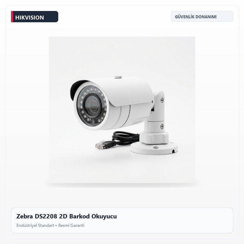 Zebra DS2208 2D Barkod Okuyucu