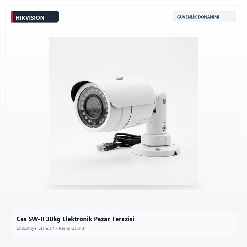 Cas SW-II 30kg Elektronik Pazar Terazisi