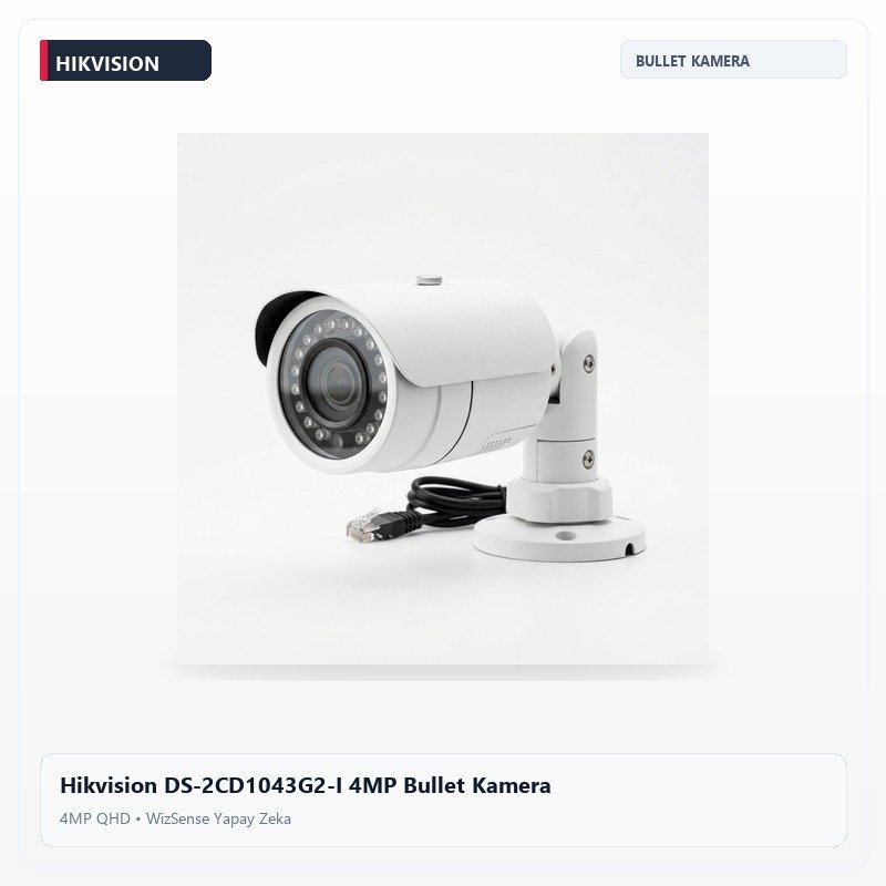 Hikvision DS-2CD1043G2-I 4MP Bullet Kamera