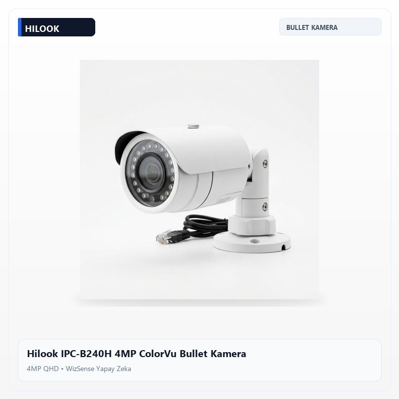 Hilook IPC-B240H 4MP ColorVu Bullet Kamera