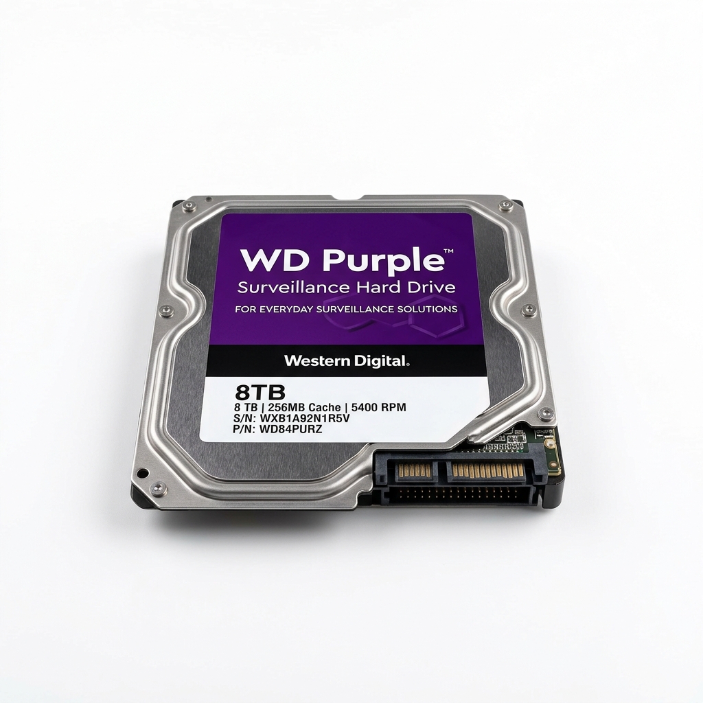 WD Purple 8TB Guvenlik Harddisk WD85PURZ